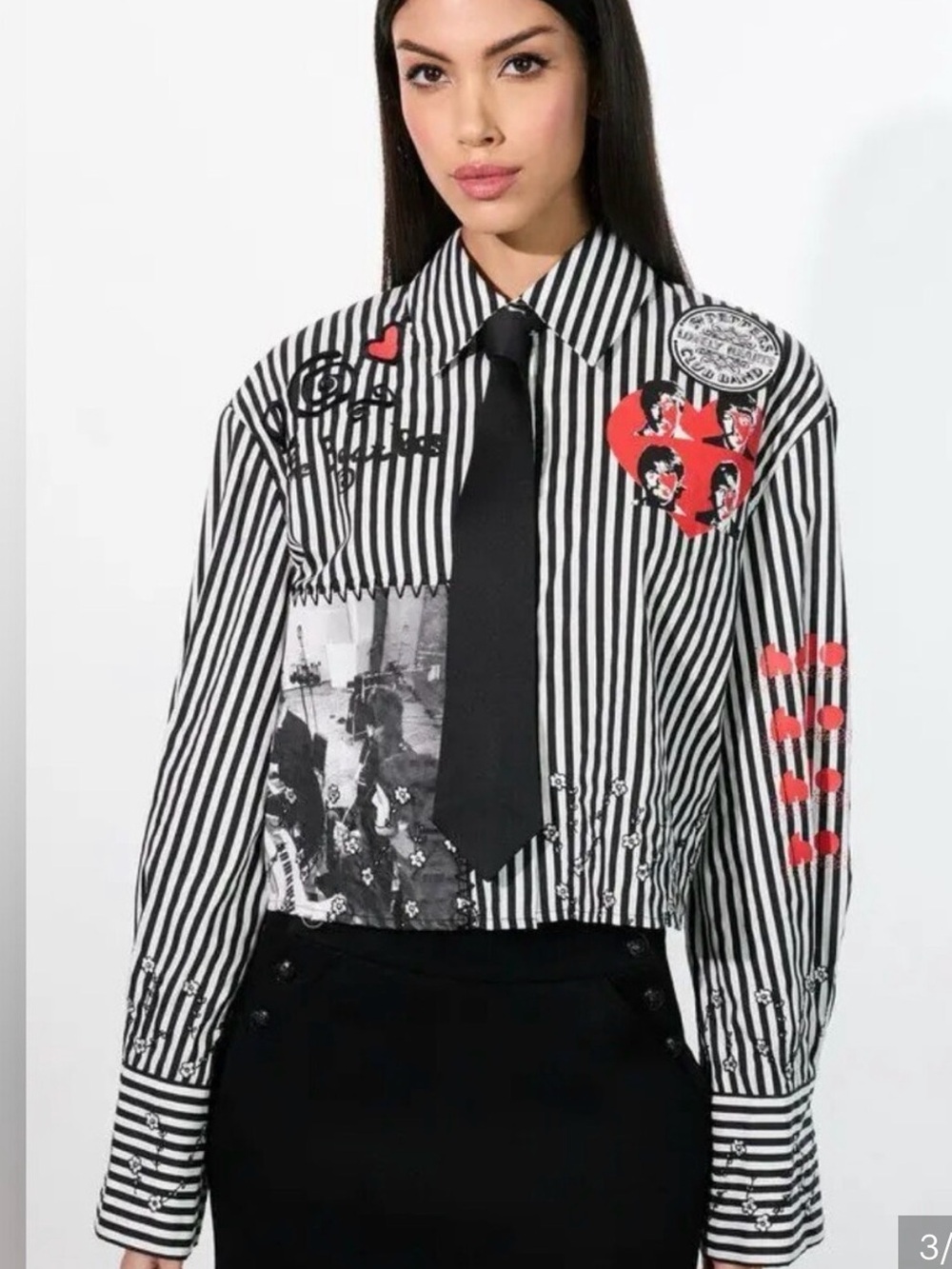 NWT- Alice + Oliva A+O XTHE
BEATLES PAM EMBROIDERED size S - Picture 3 of 17